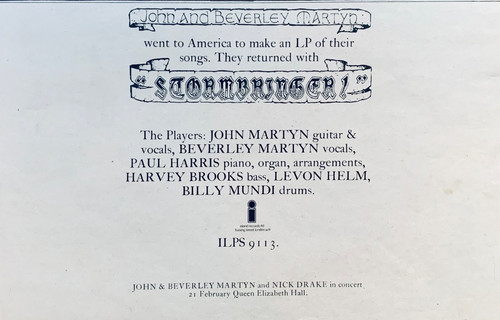 John beverley martyn nick - &,