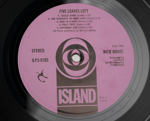 Nick drake five leaves left - left, og