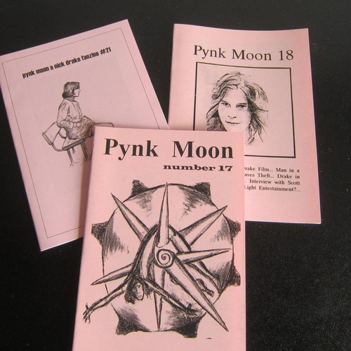 Nick drake fanzine - fanzine, pink