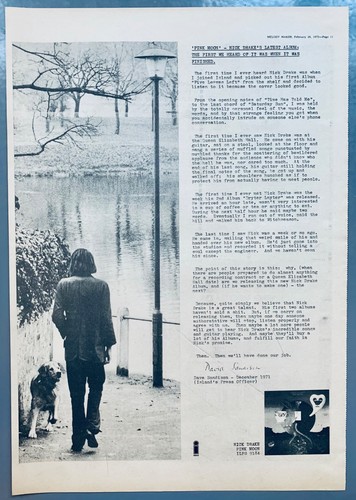Nick drake 1972 poster - nick,